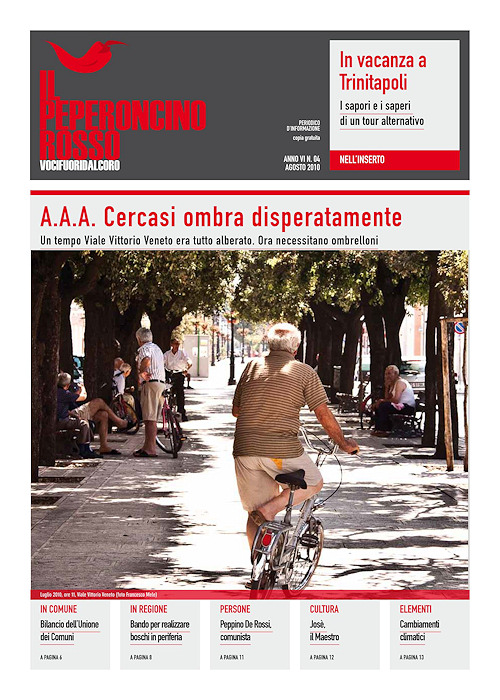 Numero agosto 2010 - Clicca per ingrandire agosto 2010