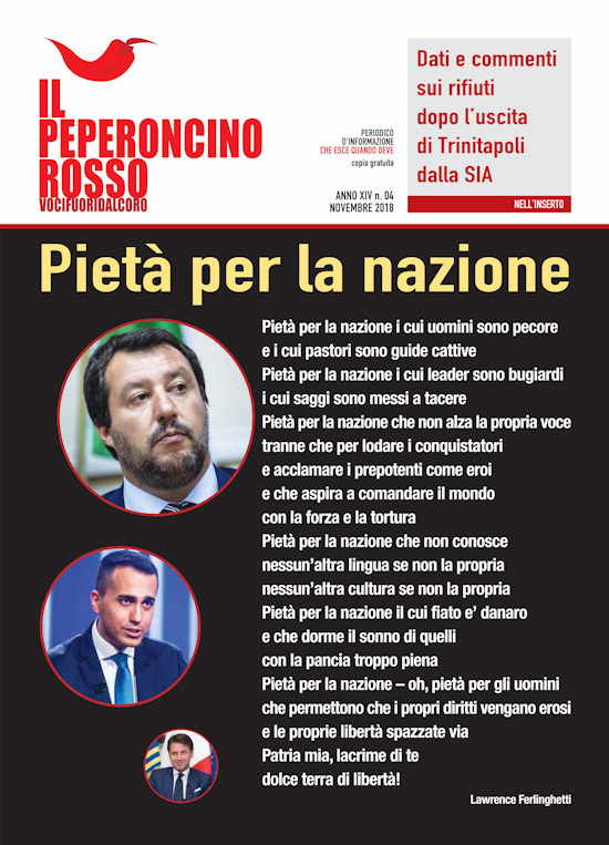 novembre 2018 - Pietà per la nazione